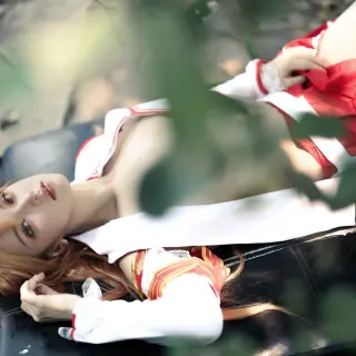 Japanese-slut-ATFM-Tsubaki-cosplay-Yuuki-Asuna---Sword-Art-Online-of-leaks-sexy