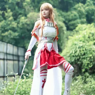 hotie-ATFM-Tsubaki-cosplay-Yuuki-Asuna---Sword-Art-Online-nude-pics-hottest-babe